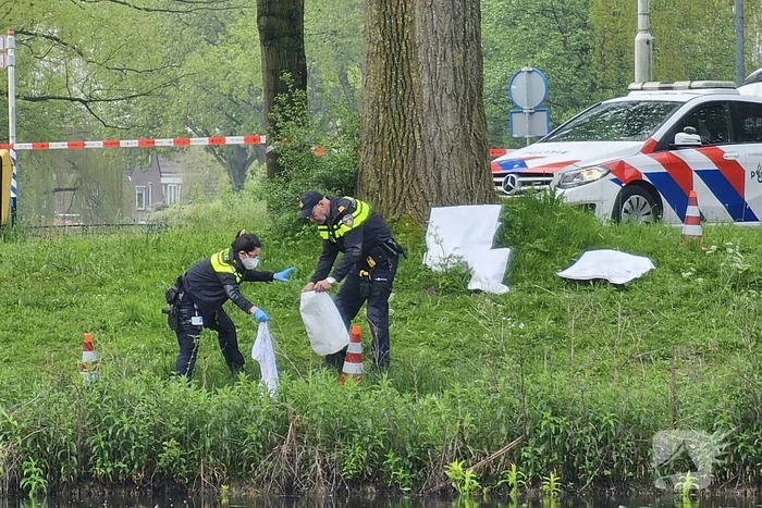 Stroombergvijver Afgezet door politie
