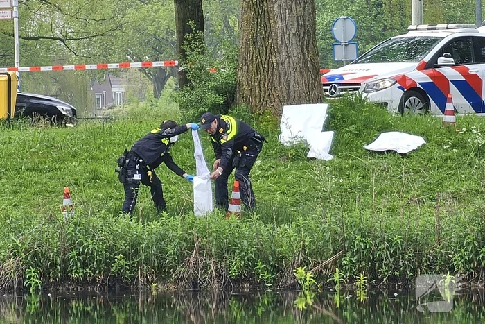 Stroombergvijver Afgezet door politie