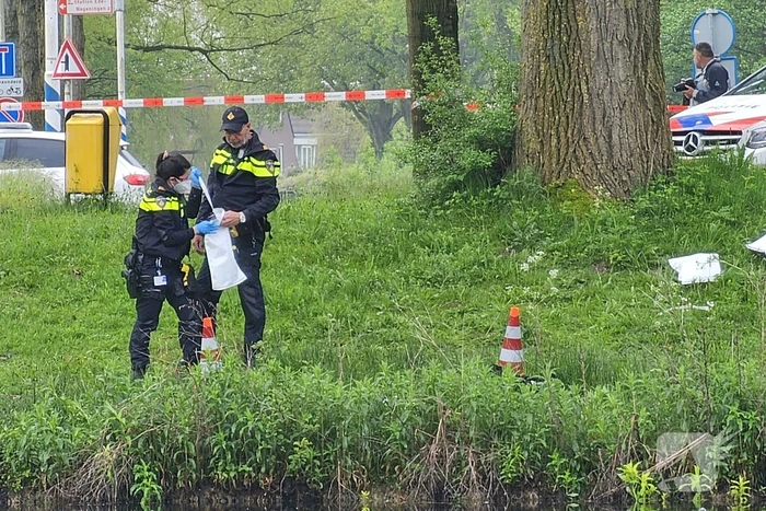 Stroombergvijver Afgezet door politie