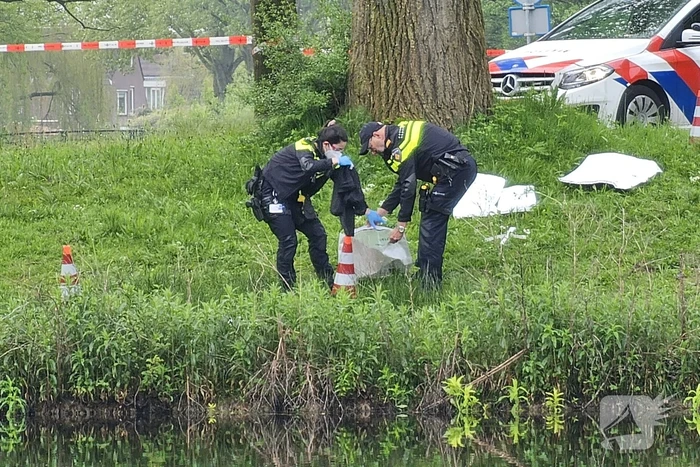 Stroombergvijver Afgezet door politie