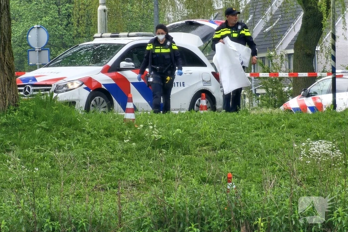 Stroombergvijver Afgezet door politie