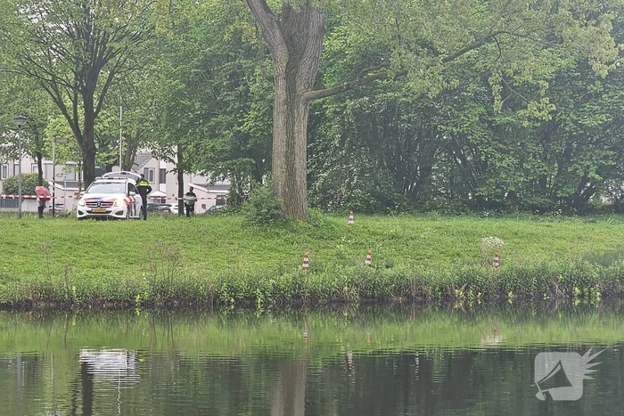 Stroombergvijver Afgezet door politie
