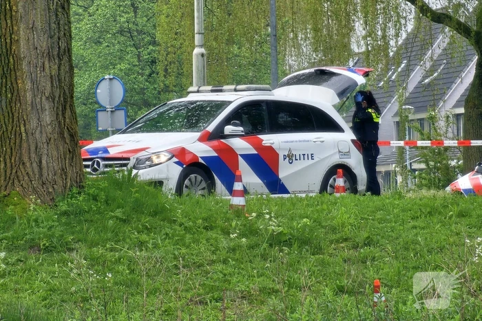 Stroombergvijver Afgezet door politie