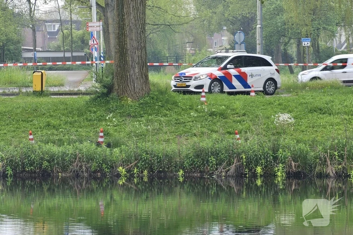 Stroombergvijver Afgezet door politie