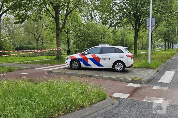 Stroombergvijver Afgezet door politie