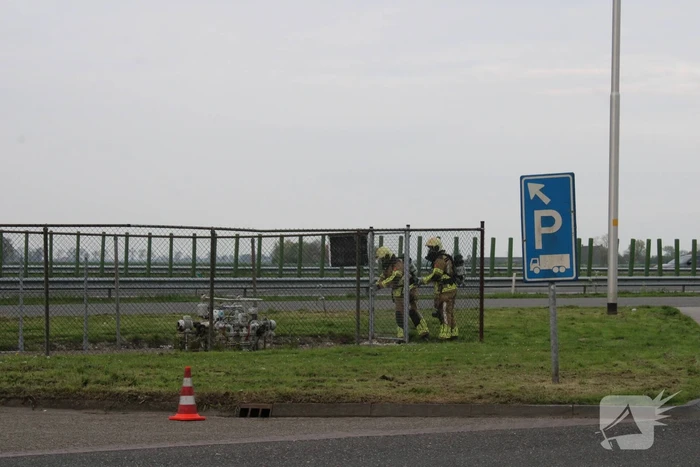 Lekkende LPG installatie bij tankstation