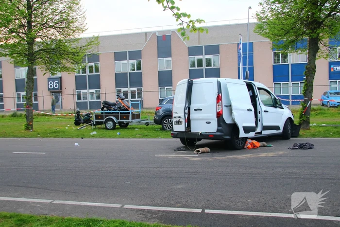 Motorrijder zwaargewond bij aanrijding