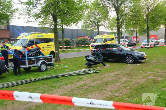 Motorrijder zwaargewond bij aanrijding