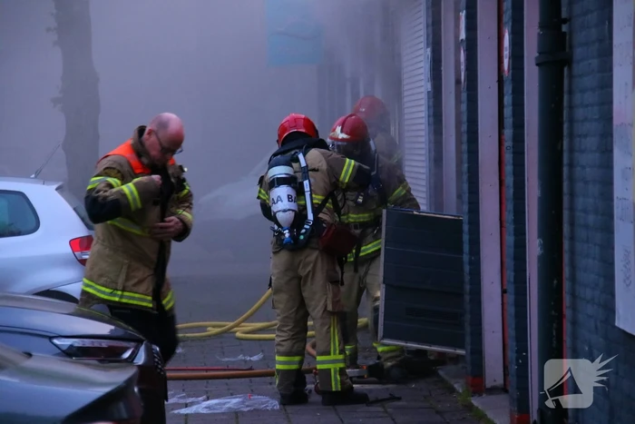 Fikse rookontwikkeling bij brand