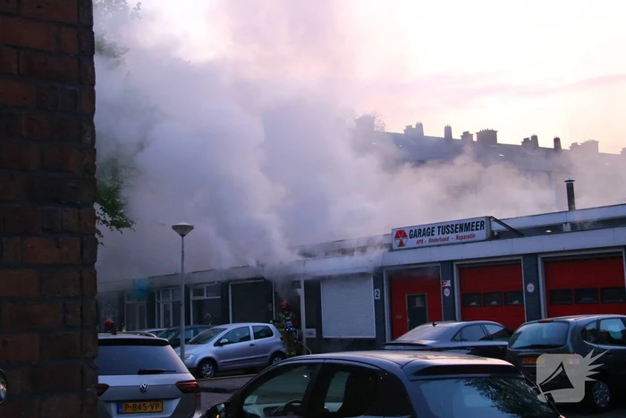Fikse rookontwikkeling bij brand