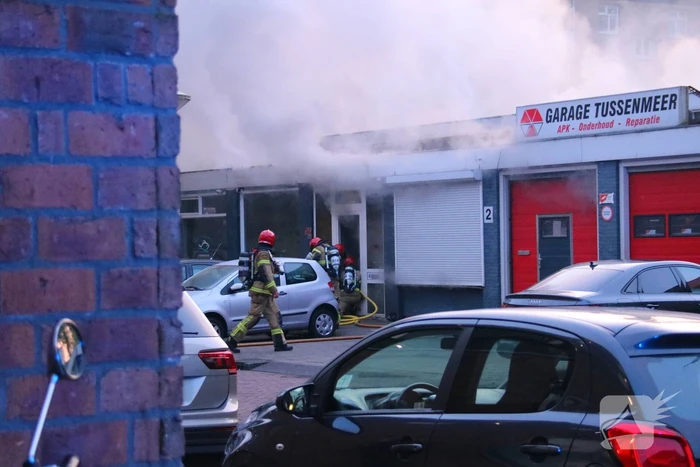 Fikse rookontwikkeling bij brand