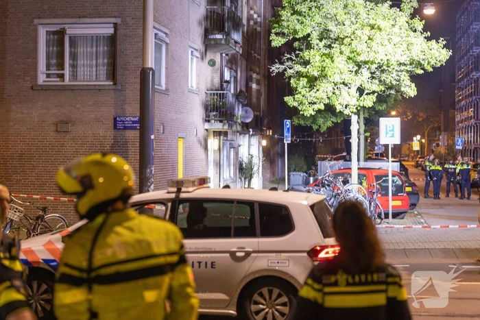 Brand na mogelijk vuurwerkbom
