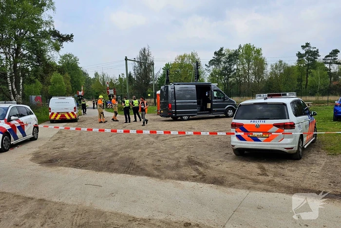 Persoon aangereden door trein