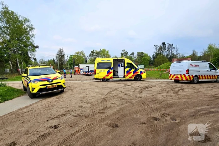 Persoon aangereden door trein