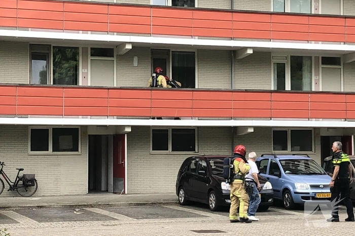 Brandweer doet onderzoek naar gaslekkage