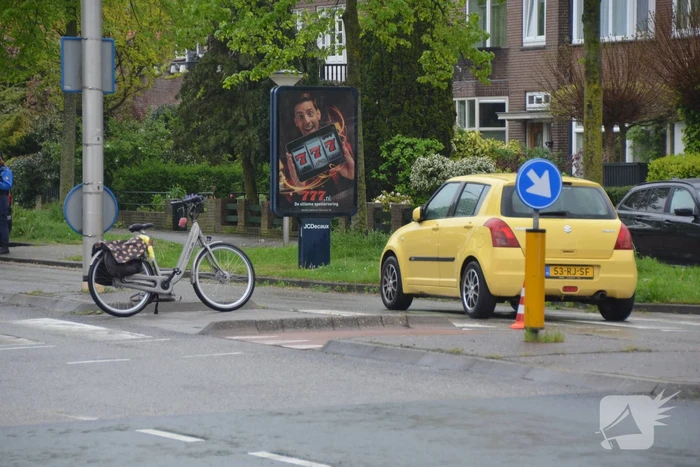 Fietser gewond bij aanrijding met auto