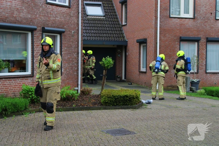 Brand in schoorsteen snel gedoofd