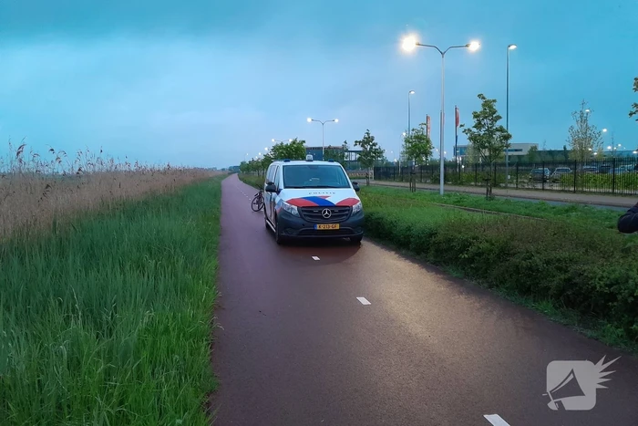Lammetje raakt te water