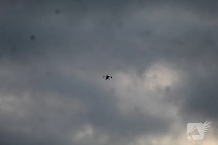 Grote rookwolken bij zeer grote industriebrand