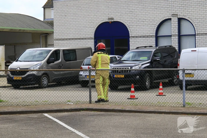 Werkzaamheden verstoord door gaslek
