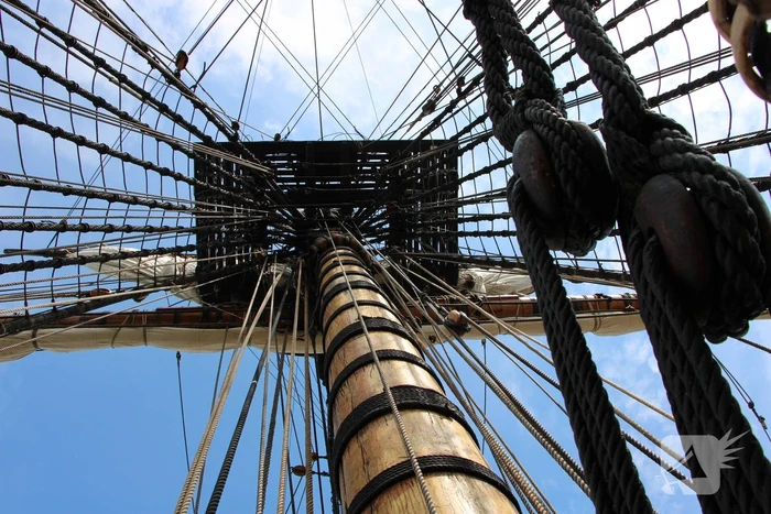 De Götheborg replica bezoekt Nederland
