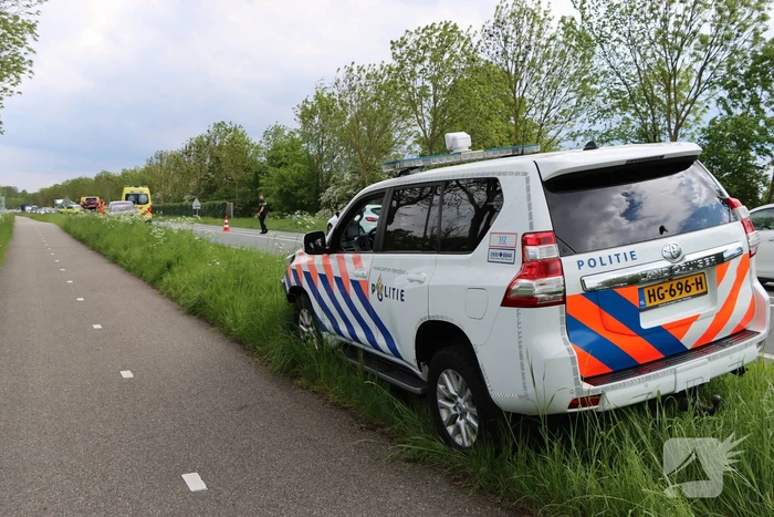 Kop-staartbotsing leidt tot gewonde
