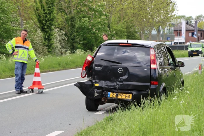Kop-staartbotsing leidt tot gewonde