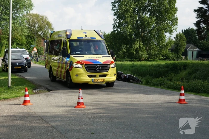 Scooterrijder gewond na valpartij