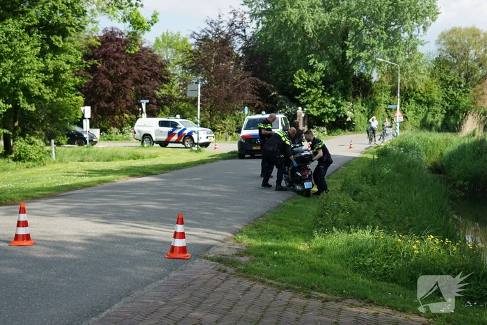 Scooterrijder gewond na valpartij