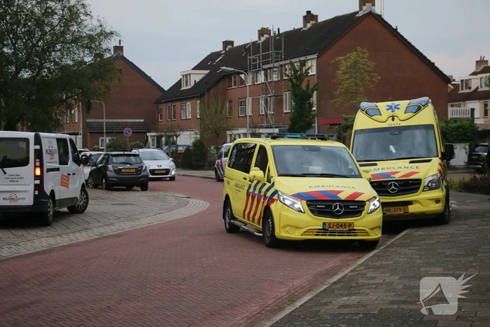 Traumahelikopter trekt veel bekijks