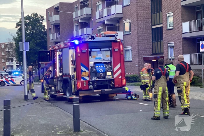 Veel rook bij brand in woning