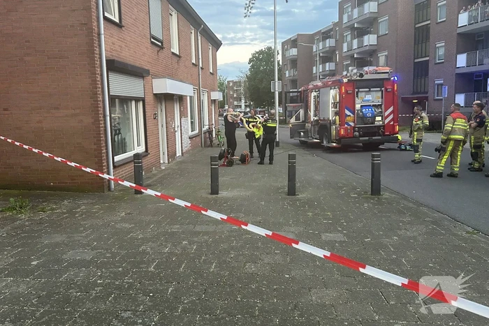 Veel rook bij brand in woning