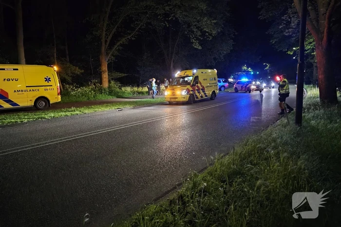 Gewonden bij aanrijding met scooter en fietser