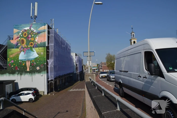 Hefbrug gestremd door storing