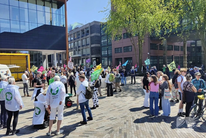 XR voert actie tegen agrarische industrie