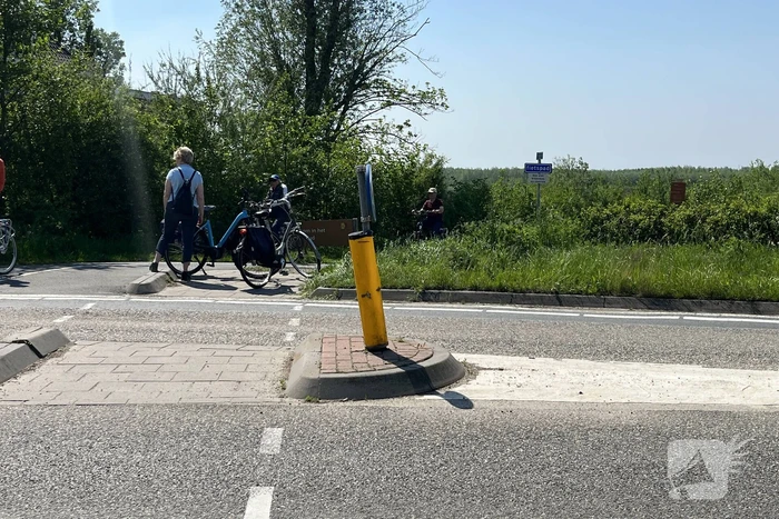Fietser gewond na val