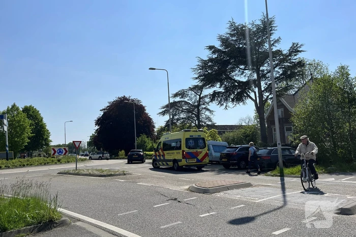 Fietser gewond na val