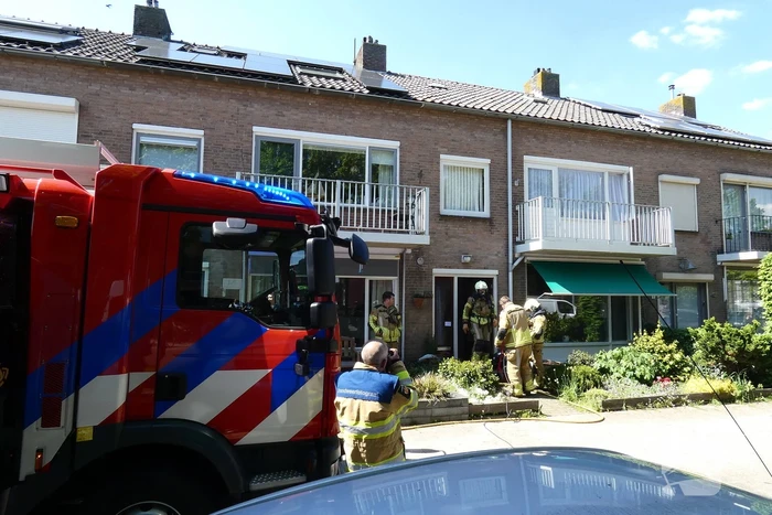Brand in woning snel onder controle