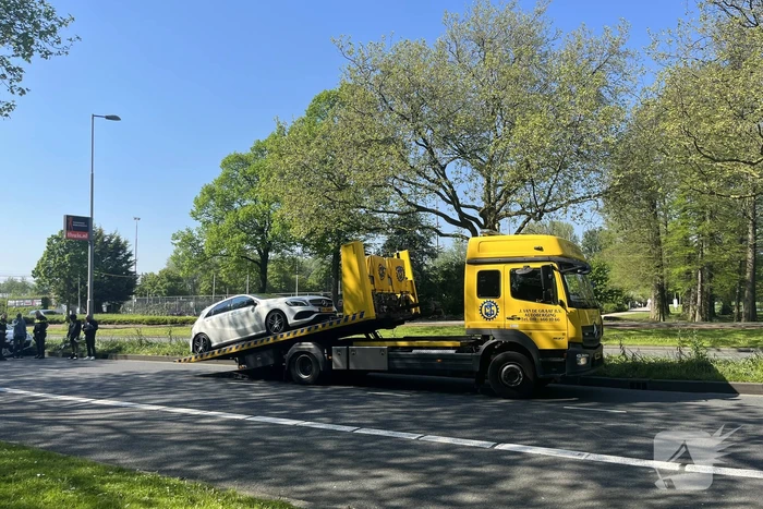 Flinke schade bij botsing personenauto's