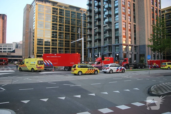 Zeer grote brand in leegstaande loods