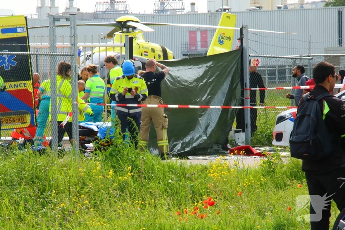 Motorrijder ernstig gewond na ongeval tijdens meeting