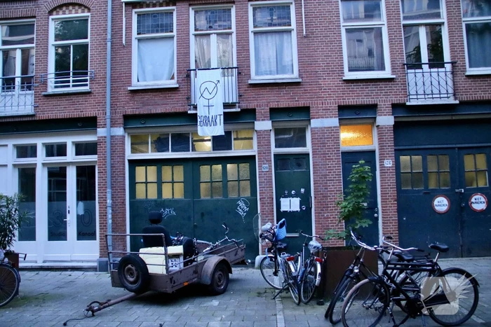 Anaracha Feminist Group Amsterdam kraken woning in centrum