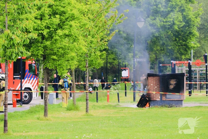 Vathorst zonder stroom door brand in transformaterhuis