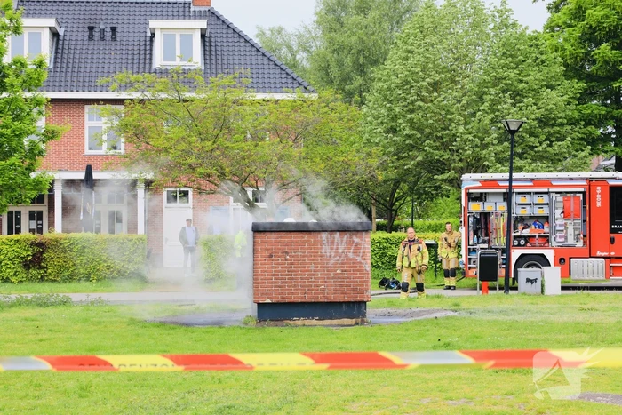 Vathorst zonder stroom door brand in transformaterhuis