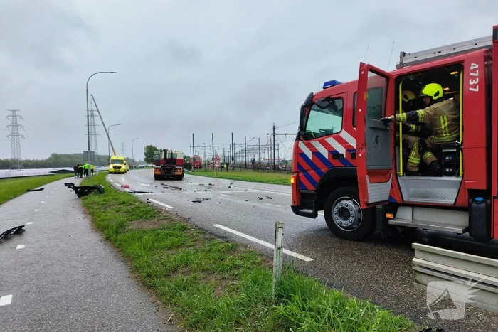 Ernstig verkeersongeval met vrachtwagen