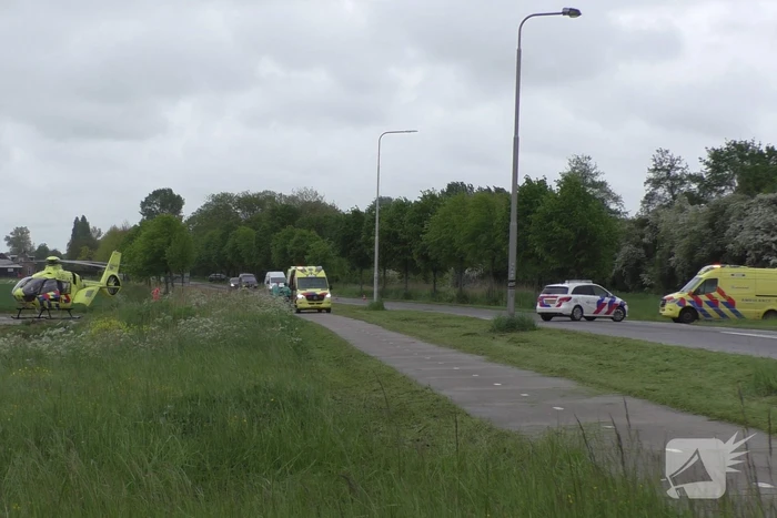Traumateam ingezet na val op steiger