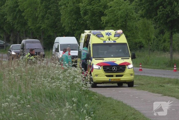 Traumateam ingezet na val op steiger