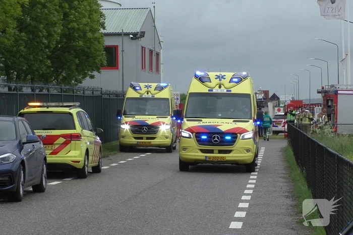 Traumateam ingezet na val op steiger