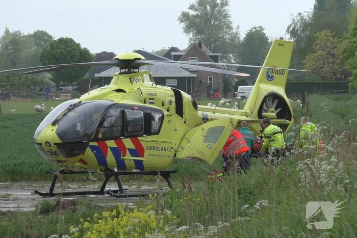 Traumateam ingezet na val op steiger