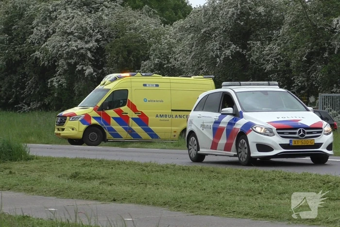 Traumateam ingezet na val op steiger